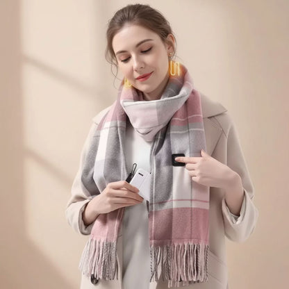 Heated Scarf – Rose Mist