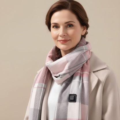 Heated Scarf – Rose Mist