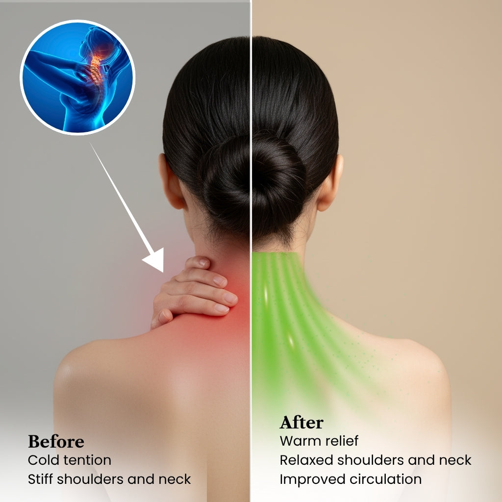 Heated Scarf - Ice Sand