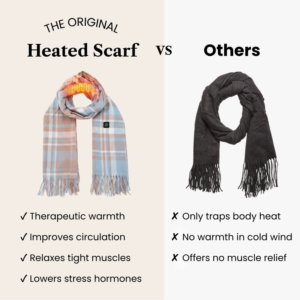 Heated Scarf - Ice Sand