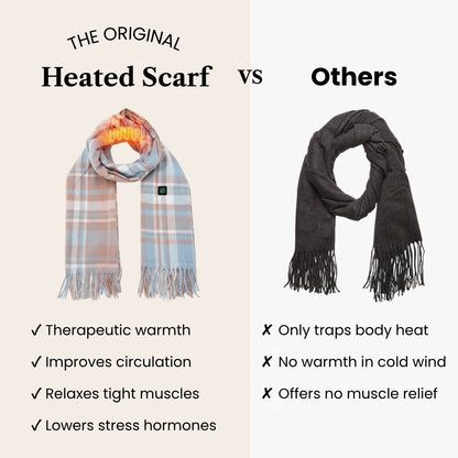 Heated Scarf - Ice Sand