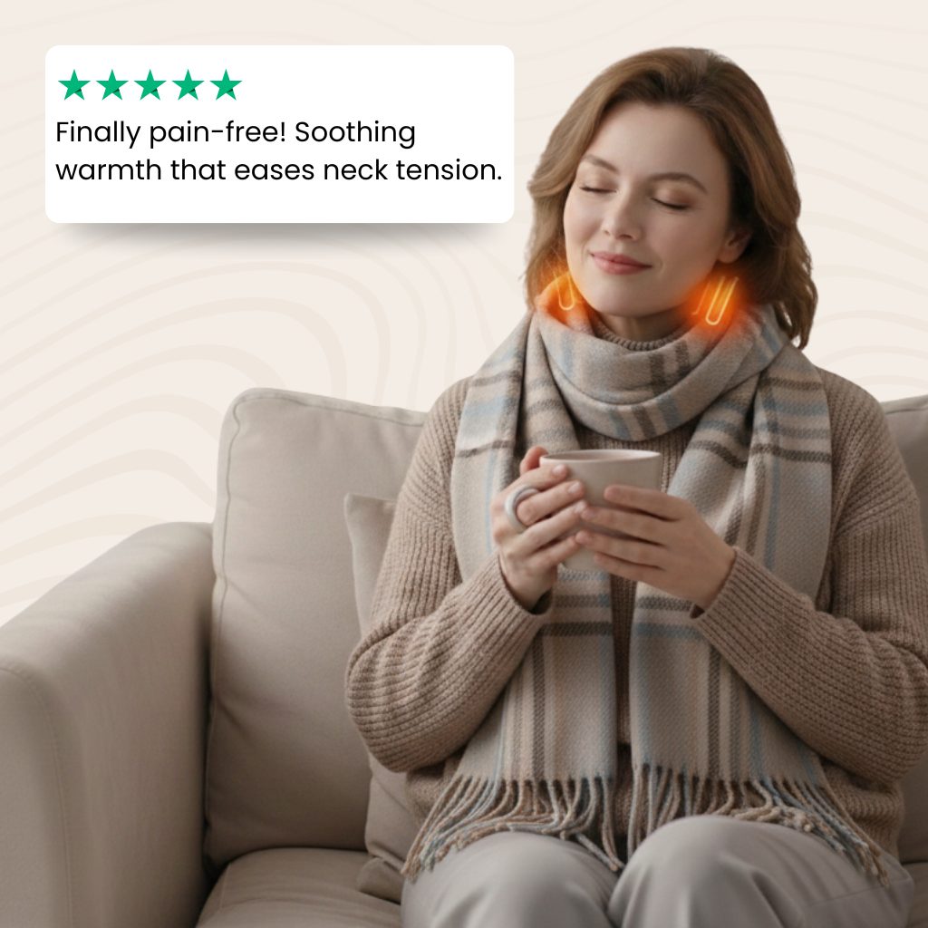 Heated Scarf - Ice Sand